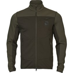 HÄRKILA OLAF FLEECE SHADOW BROWN/FOREST NIGHT mikina pánská