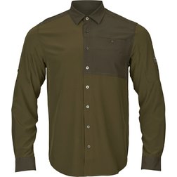HÄRKILA LOGMAR LIGHTWEIGHT L/S DARK OLIVE/WILL. GREEN košile pánská