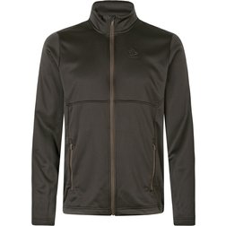 SEELAND ELLIOT FLEECE DARK BROWN mikina pánská