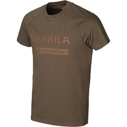 HÄRKILA LOGO SLATE BROWN triko pánské